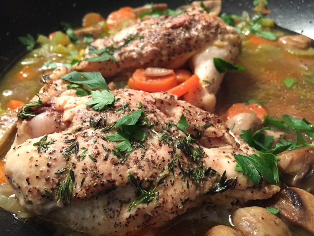 découvrez nos recettes savoureuses et faciles à base de blanc de poulet, pour des repas sains et gourmands.